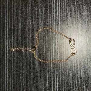 Gold Infinity bracelet